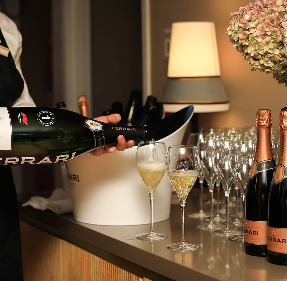 Champagne tasting